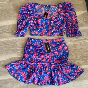 Boohoo coord set. Size US8